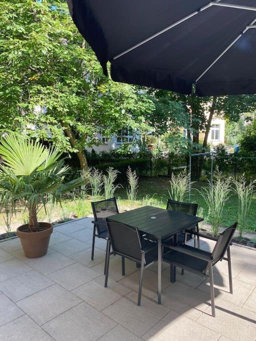 Modernes Apartment Mit Grosser Terrasse Dresden Eksteriør billede